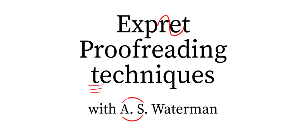 Expert Proofreading Techniques